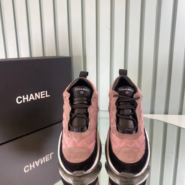 Chanel Mesh Suede Sneaker CH-6040